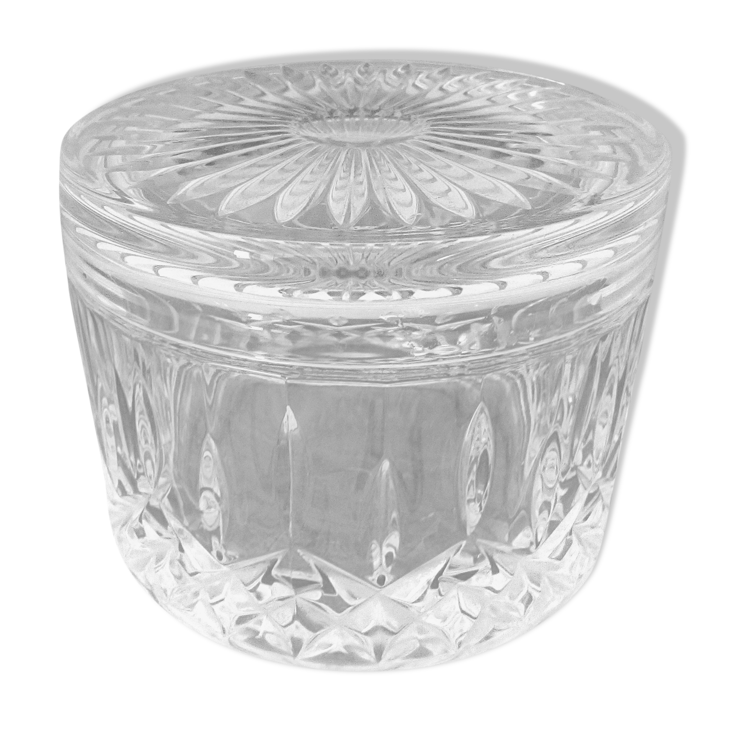 Cut crystal candy box