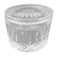 Bonbonnière en cristal taillé