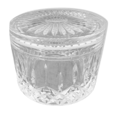 Bonbonnière en cristal taillé