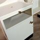 Coiffeuse / Meuble d'entrée en bois vintage 1950