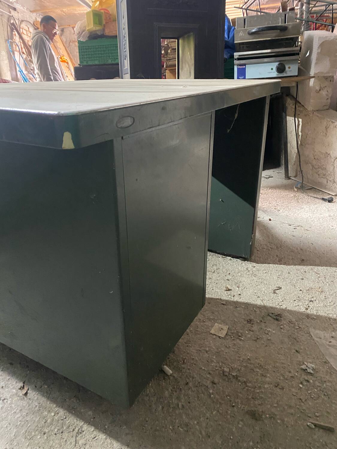 Stafor industrial vintage metal desk