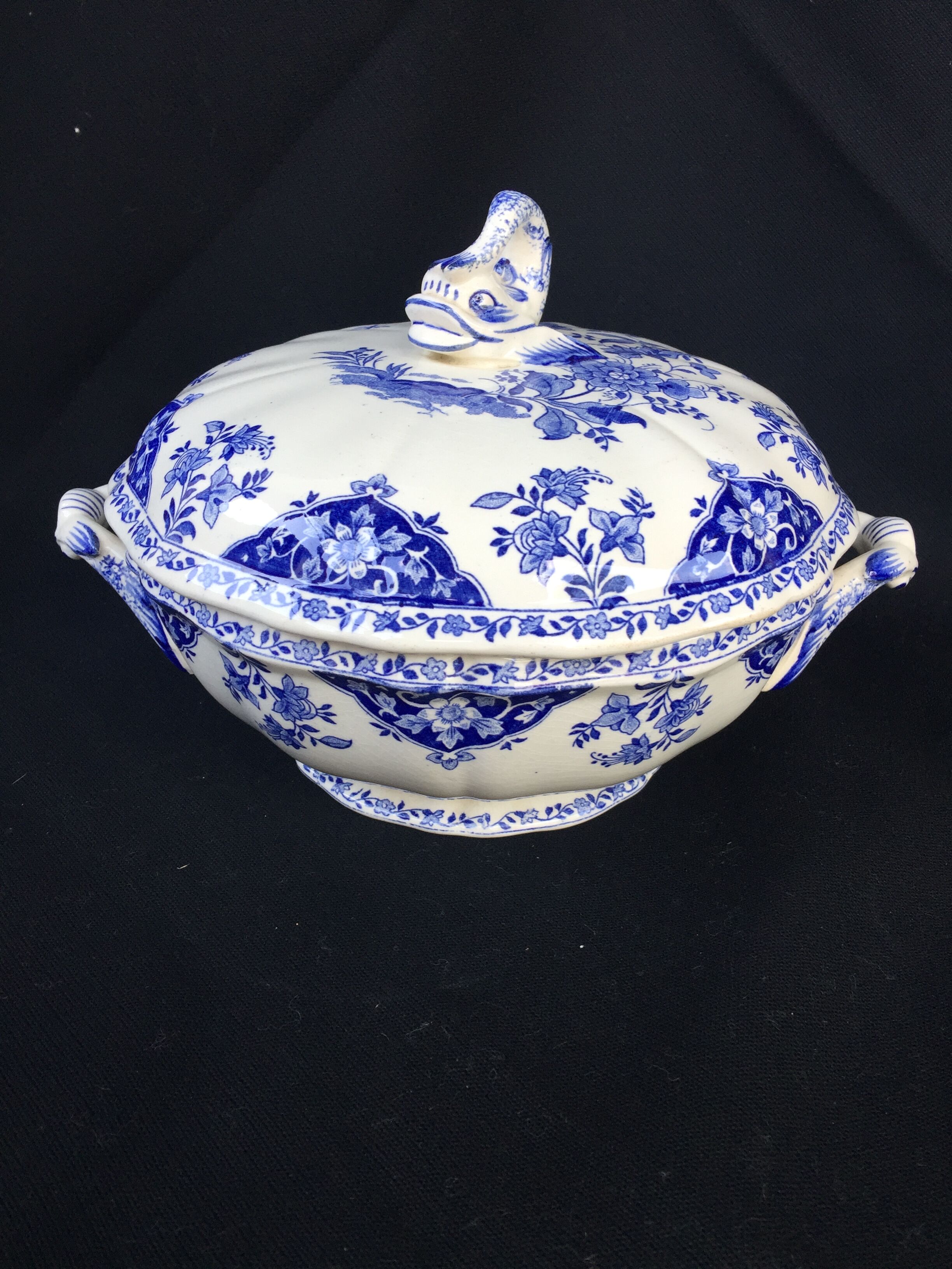 Soup bowl in Gien earthenware