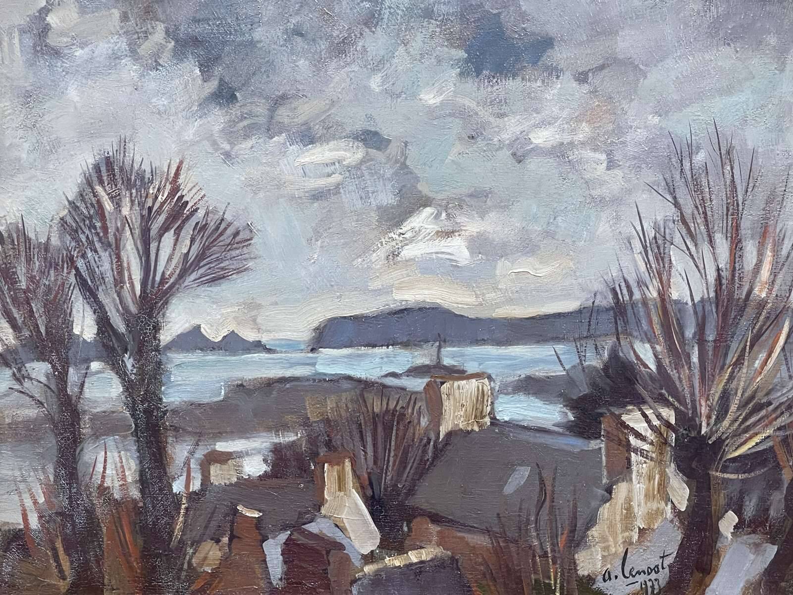 Oil on canvas by Alain Le Nost (1934-2023) signed and dated 1973.