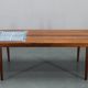 Mid-century Danish Haslev Mobelsnedkeri coffee table, ceramic tile inlay, 1960s
