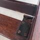 Old chaise longue wooden lounge chair Italian design from the 60s vintage