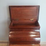 Staircase, Victorian in mahogany , second half of the 19th Century
