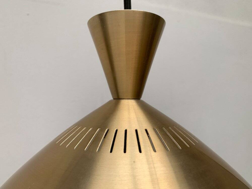 Danish mid-century diabolo pendant lamp by Lyfa, 1960s, set of 2