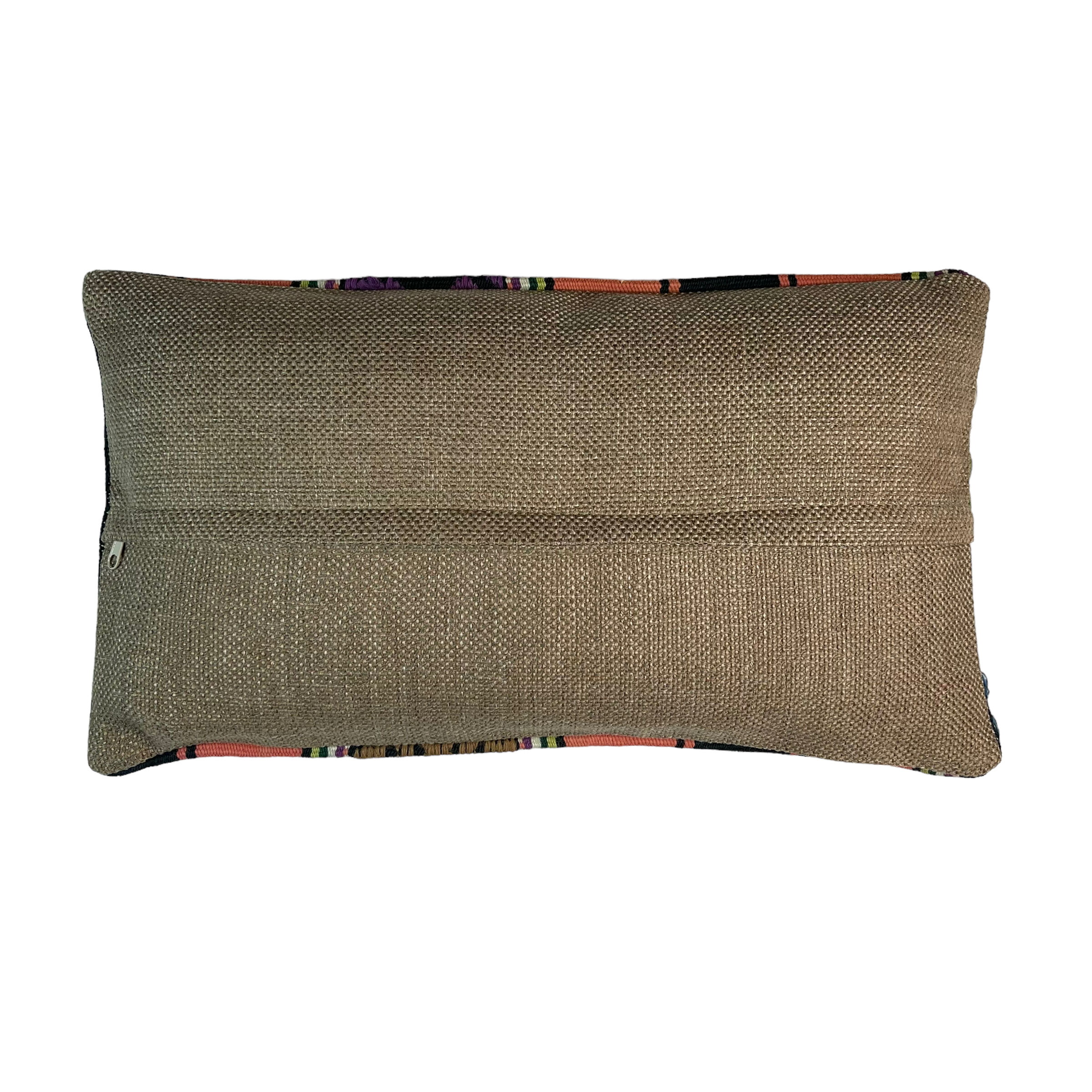 Housse de coussin kilim turc vintage 30x50cm