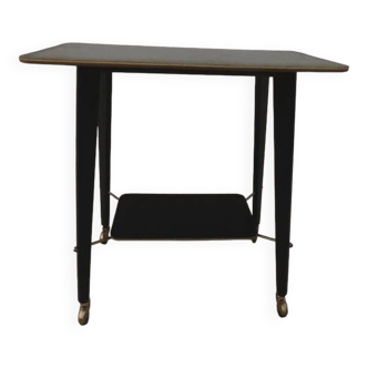 Table basse design noire plateau céramique Sokha Beach - 9607