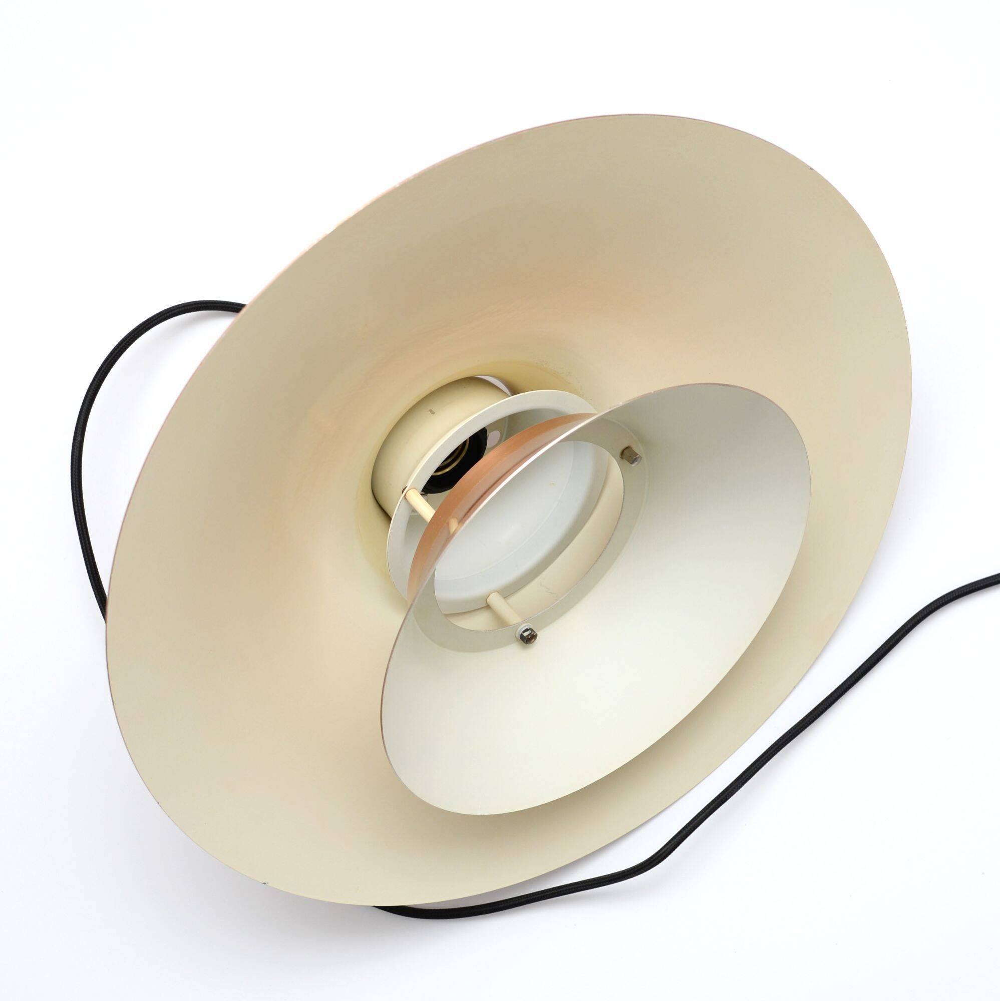 Copper hanging lamp, Denmark 60's