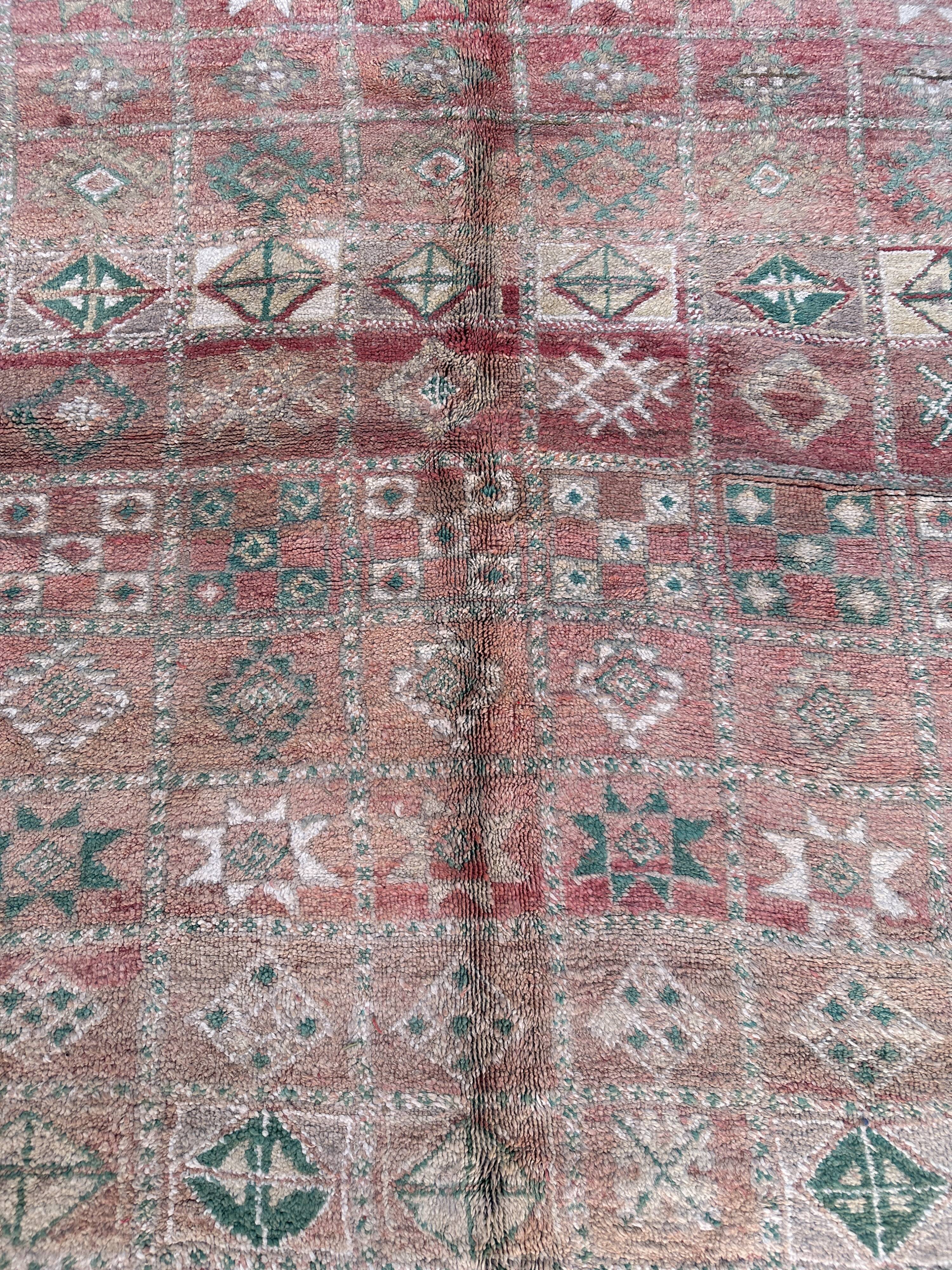 Moroccan carpet - 193 x 337 cm