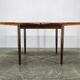 Danish Rosewood Extendable Dining Table, Mid-Century Modern, 1960s