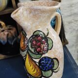 Pitcher decorated with fruit