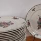 Lot de 6 anciennes assiettes plates en céramique VILLEROY et BOCH "Alt Strassburg"