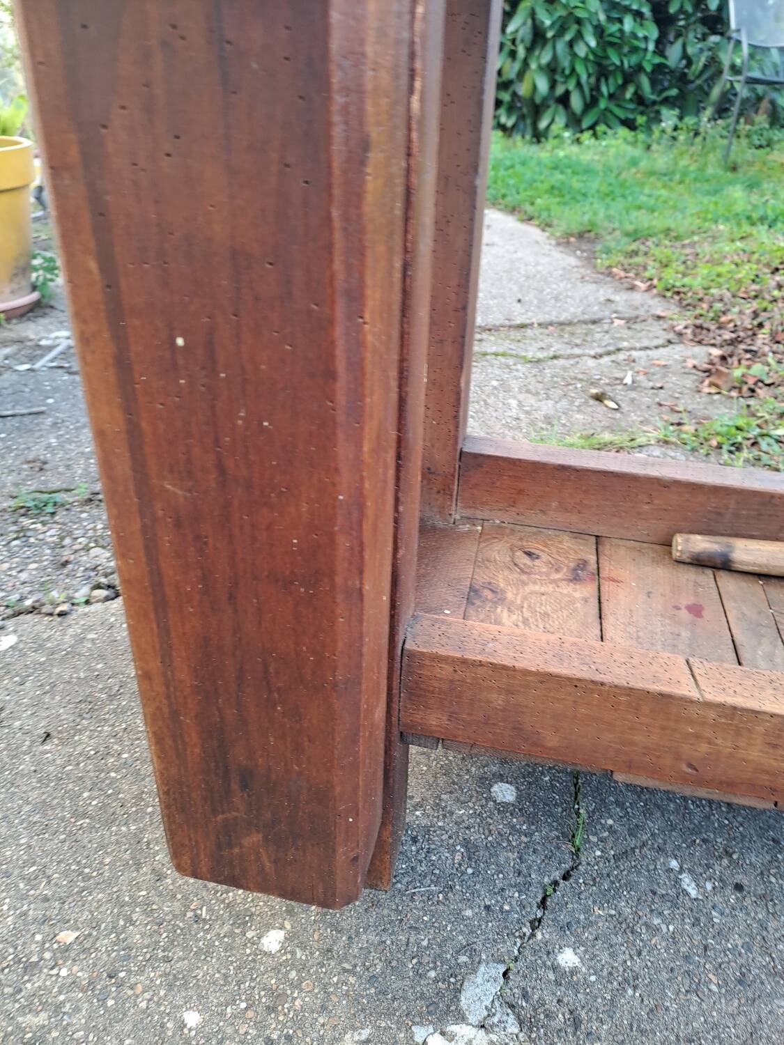 Early 20th century sculptor's workbench