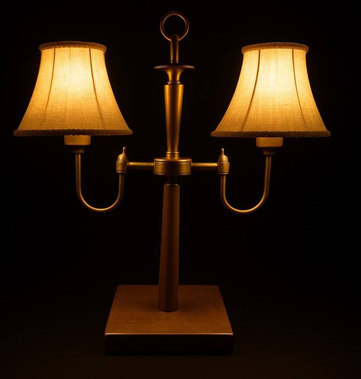 Hollywood Regency style table lamp, 1990s