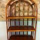 Vintage rattan shelf