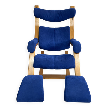 Chaise Gravity attribuée à Peter Opsvik, années 1980