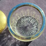 Vanity, cut crystal box