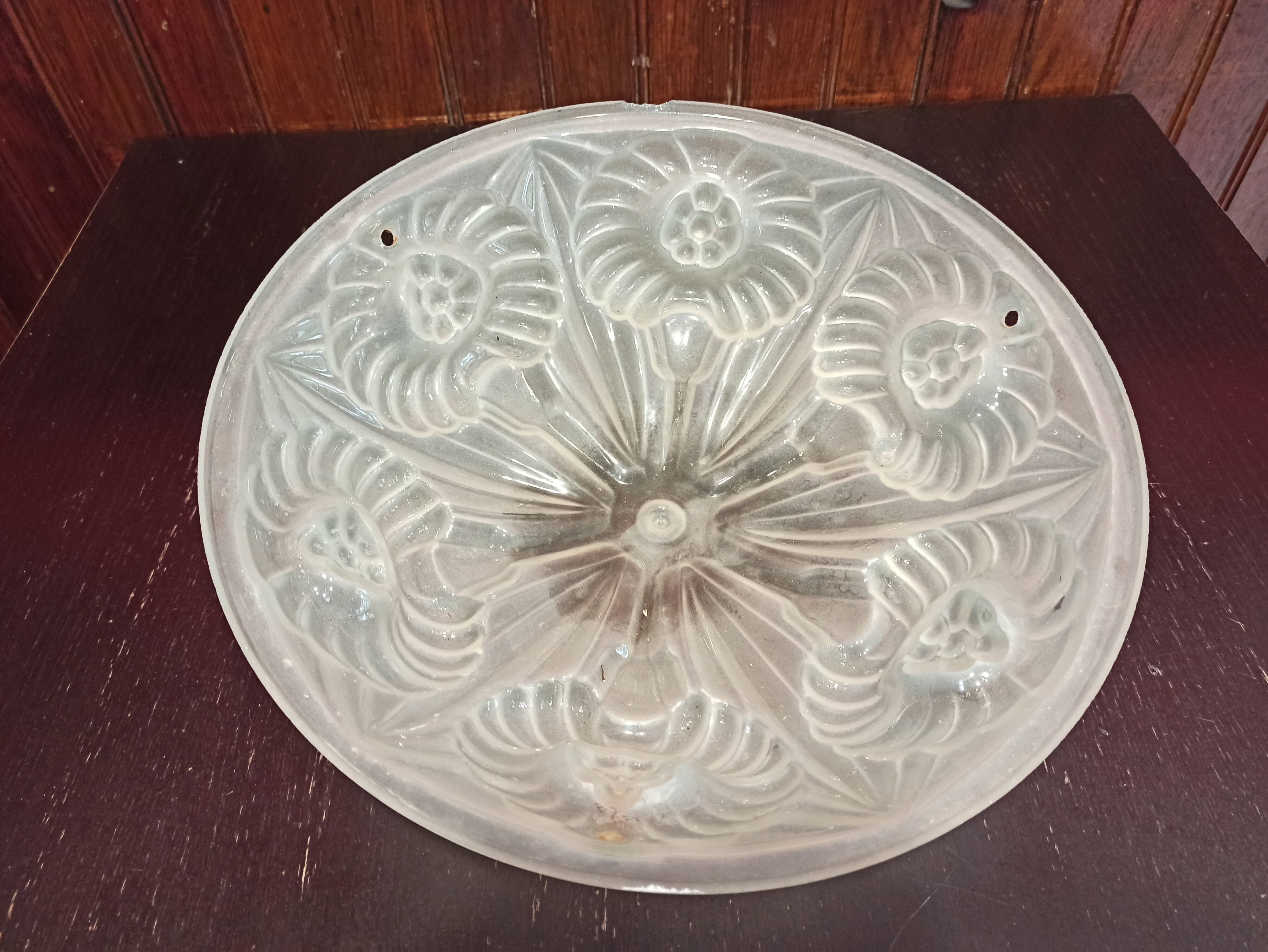 Plafonnier glass