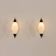 Pair of Italian mid century wall lights attr. to Stilnovo, 1960s