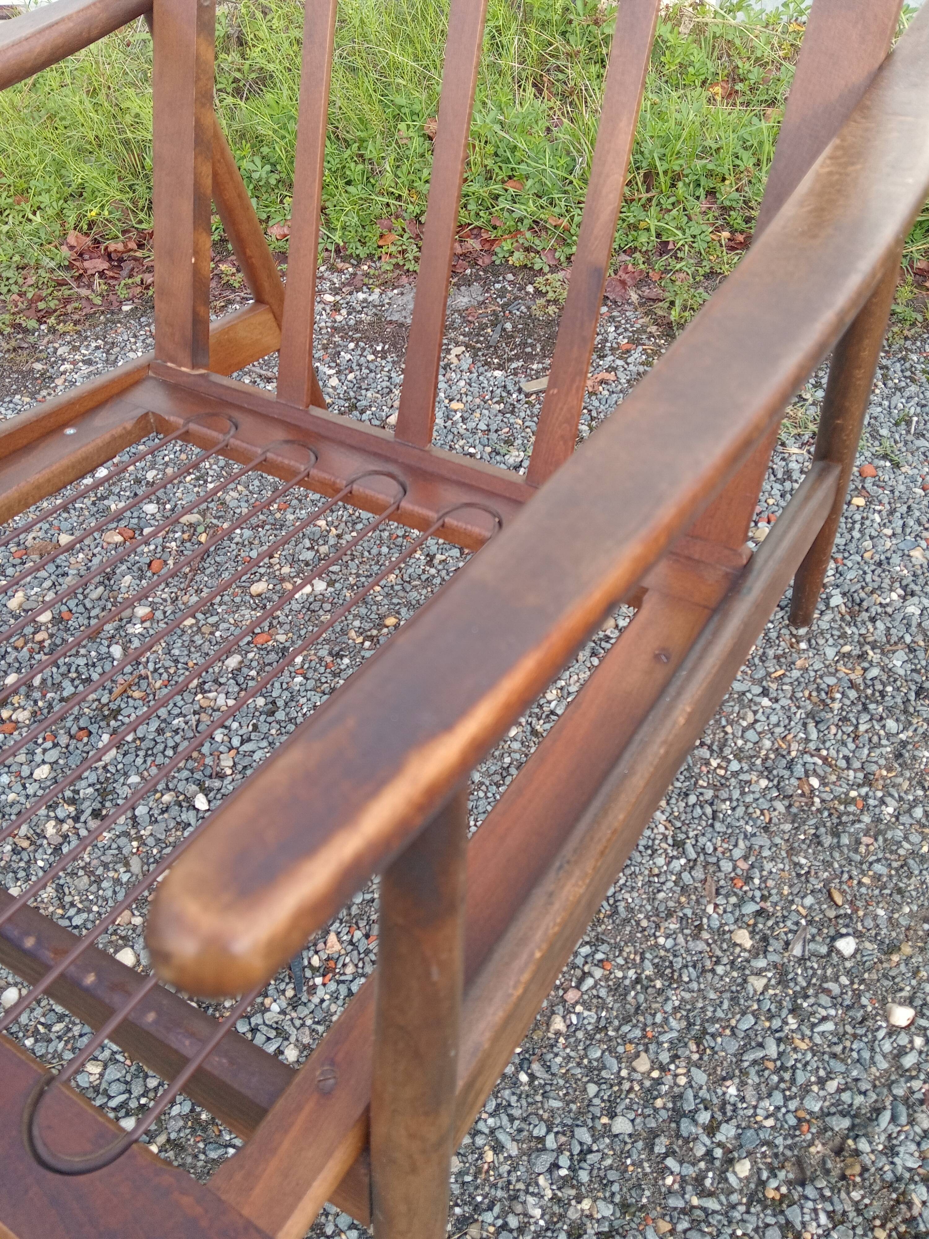 Paire de fauteuils boomerang, années 70