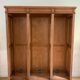 Showcase three vintage glass doors