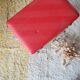 Vintage fisherman’s chest – Work stool with red seat