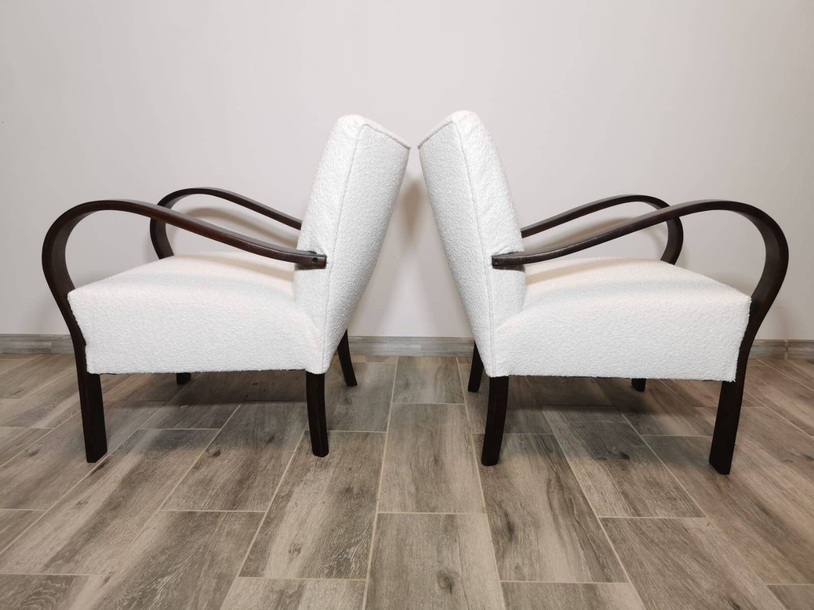 Art Deco Lounge Chairs, Set of 2
