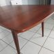 Scandinavian extendable rosewood table from rio 1960