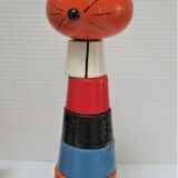 three toys wood nice snail rabbit vintage design FMF Kouvalias