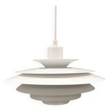 Danish hanging lamp from the 1980s, manufactured by Jeka, model 1029-P.