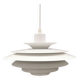 Danish hanging lamp from the 1980s, manufactured by Jeka, model 1029-P.
