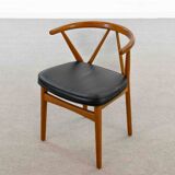 Fauteuil modèle 255 de Henning Kjaernulf pour Bruno Hansen