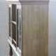 Vintage 1970 Danish Brutalist Light Oak Dining Cabinet, Henning Kjærnulf style