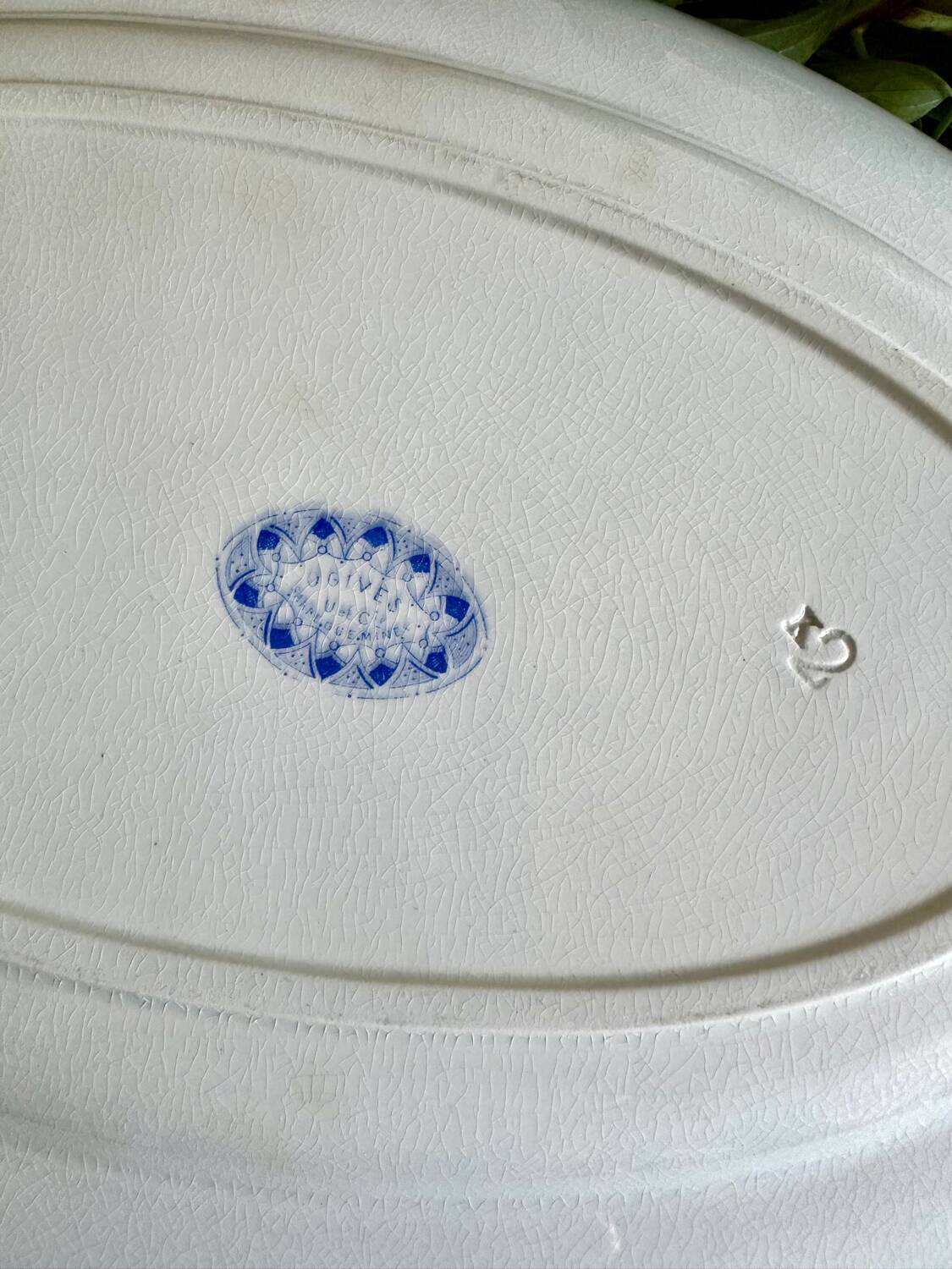 Sarreguemines Ogives model dish