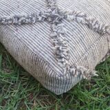 Moroccan carpet pouf