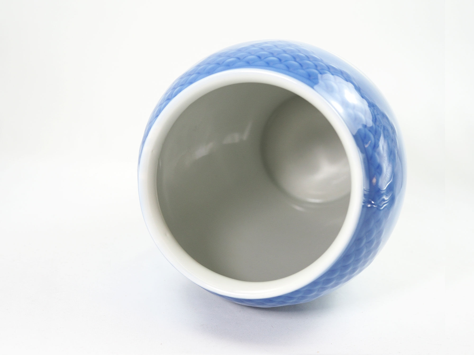 Royal Copenhagen Bing Grohdahl Seagull Porcelain Vase,1970s