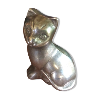 Brass cat