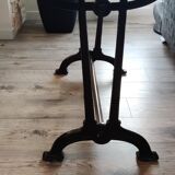 Rectangular bistro table 1900/1920 signed charlionnais & panassier
