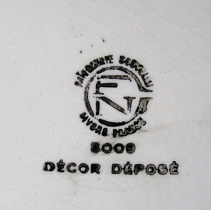 Plates & dessert dish Basque décor