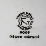 Plates & dessert dish Basque décor