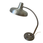 Flexible chrome metal desk lamp, 1970s