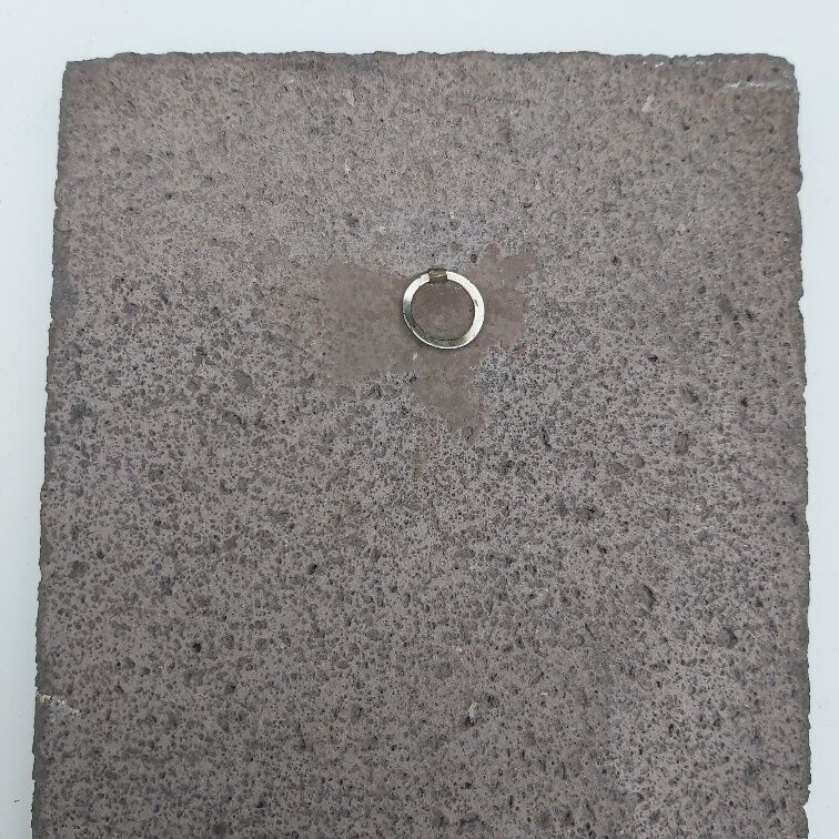 Jean Jaffeux enamelled lava plate