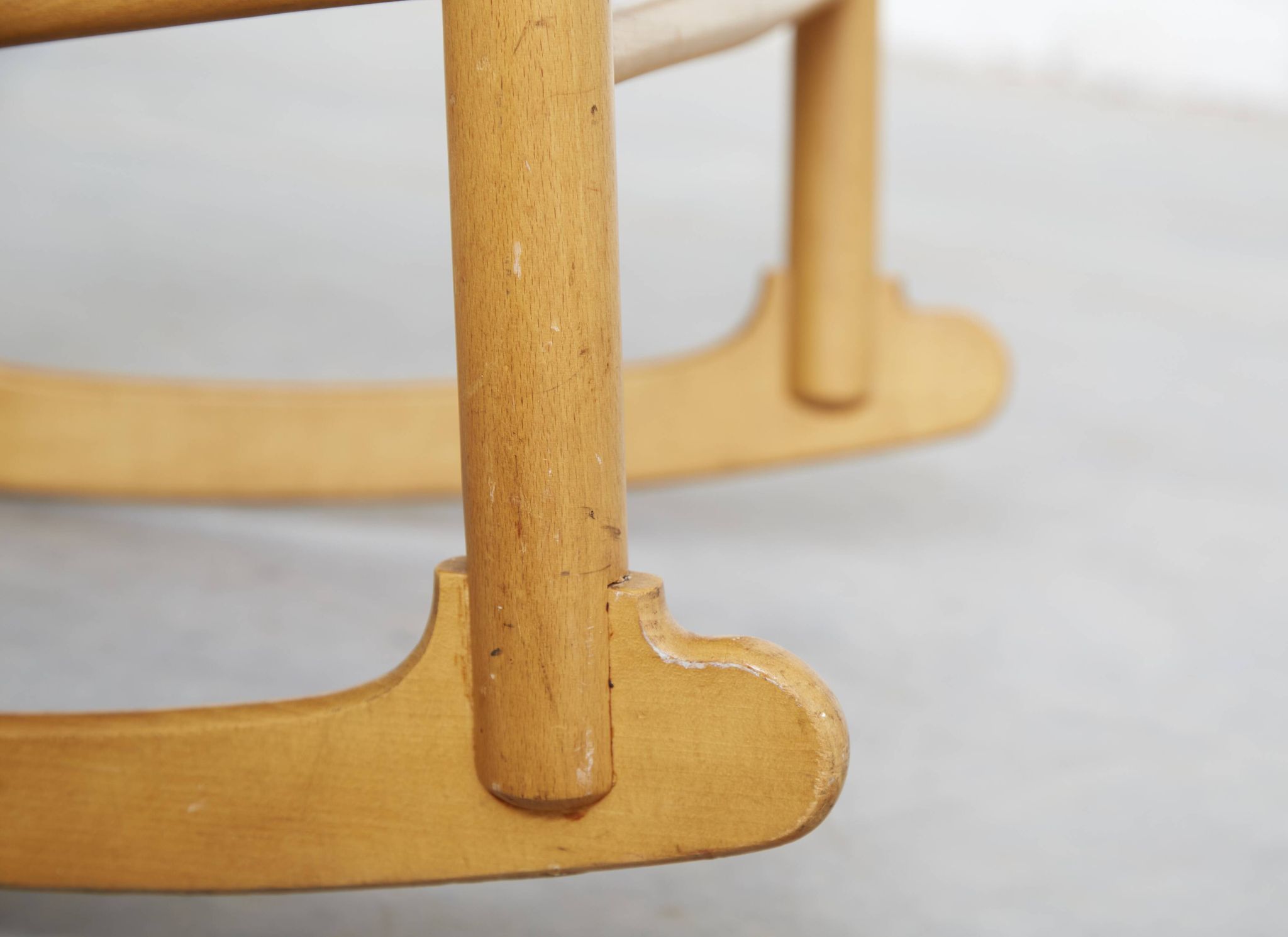 Vintage J16 Rocking Chair by Hans J. Wegner for FDB Møbler, 1960s