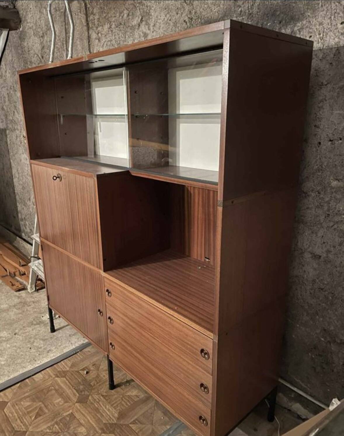Storage furniture, secretary 1960