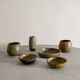 Vintage Swedish Mid Century Ceramic Rubus Bowls Gunnar Nylund, 1950s