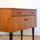 Console / Bedside feet compass vintage 1950s