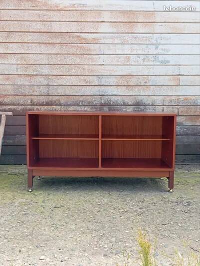 Mid-century design sideboard by André Monpoix, TV unit collection, 1960