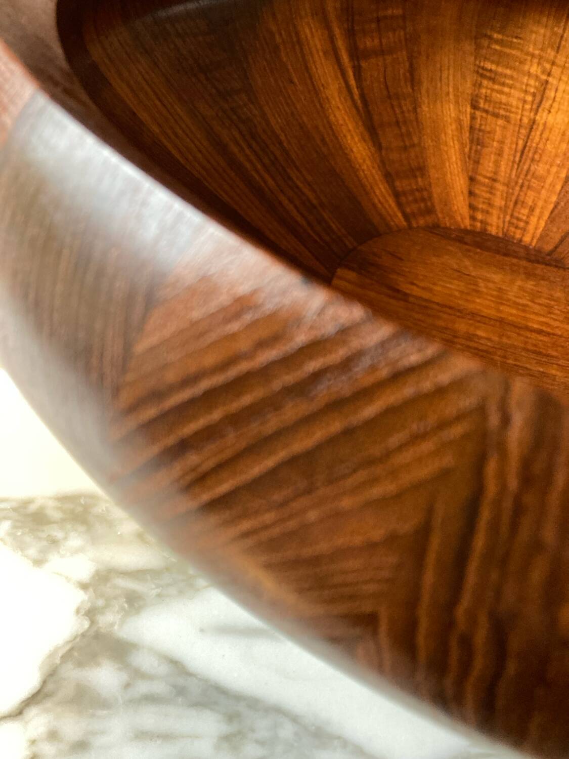 Large teak salad bowl Dansk Designs Denmark